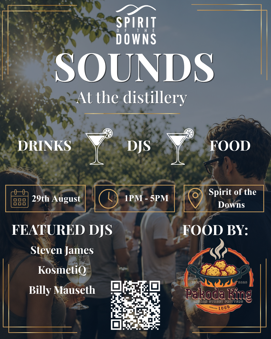 Sounds at the Distillery 29th of August