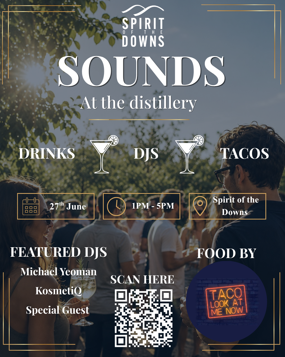 Sounds at the Distillery 27th June