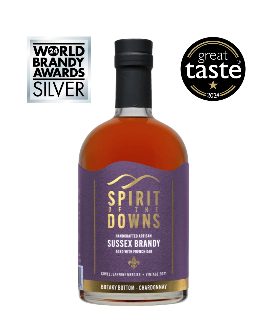 Brandy – Chardonnay - Vintage 2021 - French Oaked – grapes from Breaky Bottom