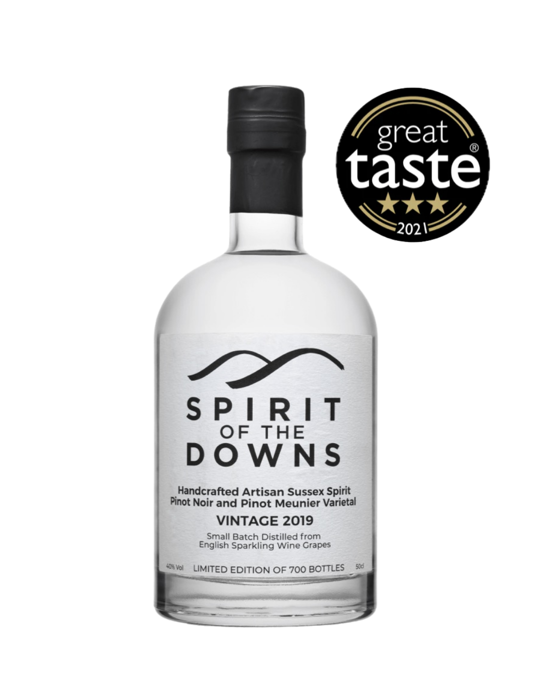 Grape Spirit – Pinot Noir and Pinot Meunier – Vintage 2019 – grapes from Tickerage