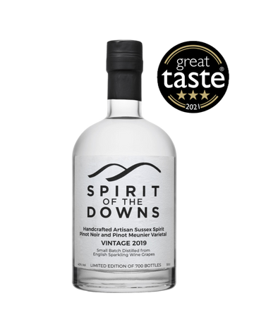 Grape Spirit – Pinot Noir and Pinot Meunier – Vintage 2019 – grapes from Tickerage